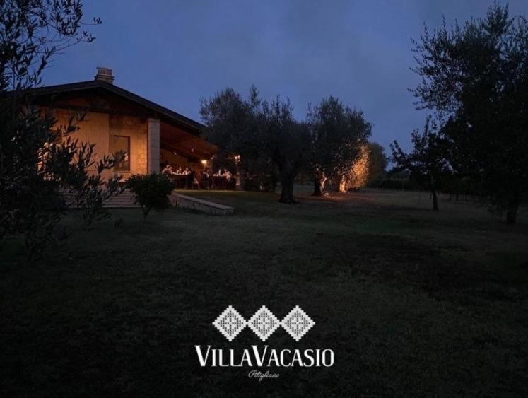 Agriturismo Eco-Bio Villa Vacasio 피틸리아노 외부 사진